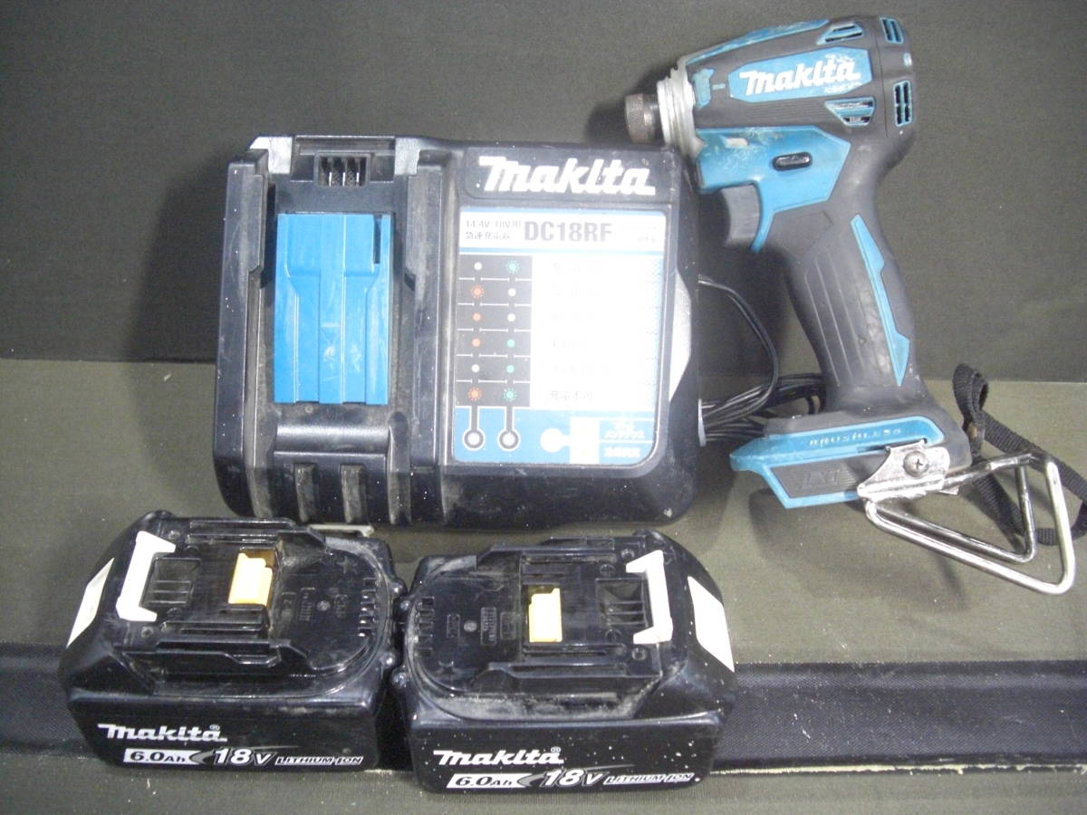☆makita マキタ 18V インパクトドライバ TD172D DC18RF BL1860B 2個