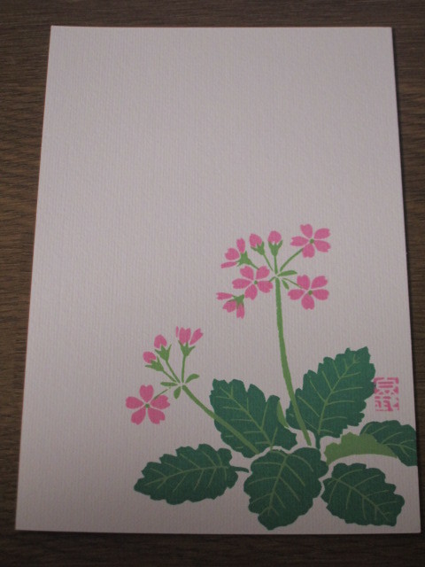 代購代標第一品牌-樂淘letao-鳩居堂榛原はがき葉書 春☆ 桜草