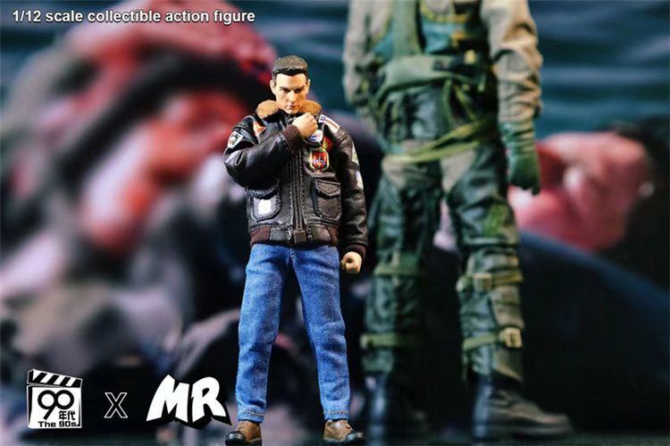 MR.FIGURE x 90 トム・クルーズ トップガン 1/12 フィギュア MR.FIGURE x 90 トム・クルーズ トップガン 1/12 フィギュア