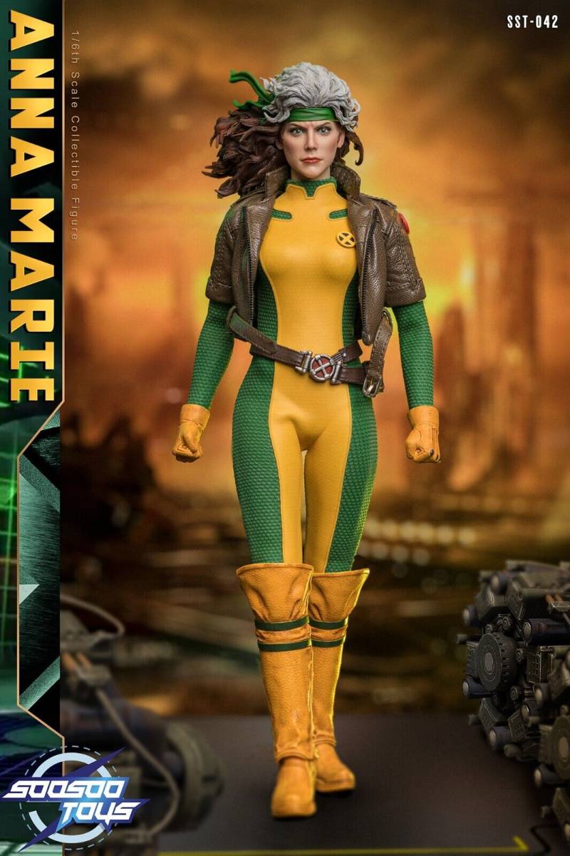 Soosootoys 1/6 ローグ アンナ・マリー 新品 SST-042 検） ホットトイズ X-MEN マリー・ダンキャント Rogue verycool FLAGSET TOYS ERA_画像2