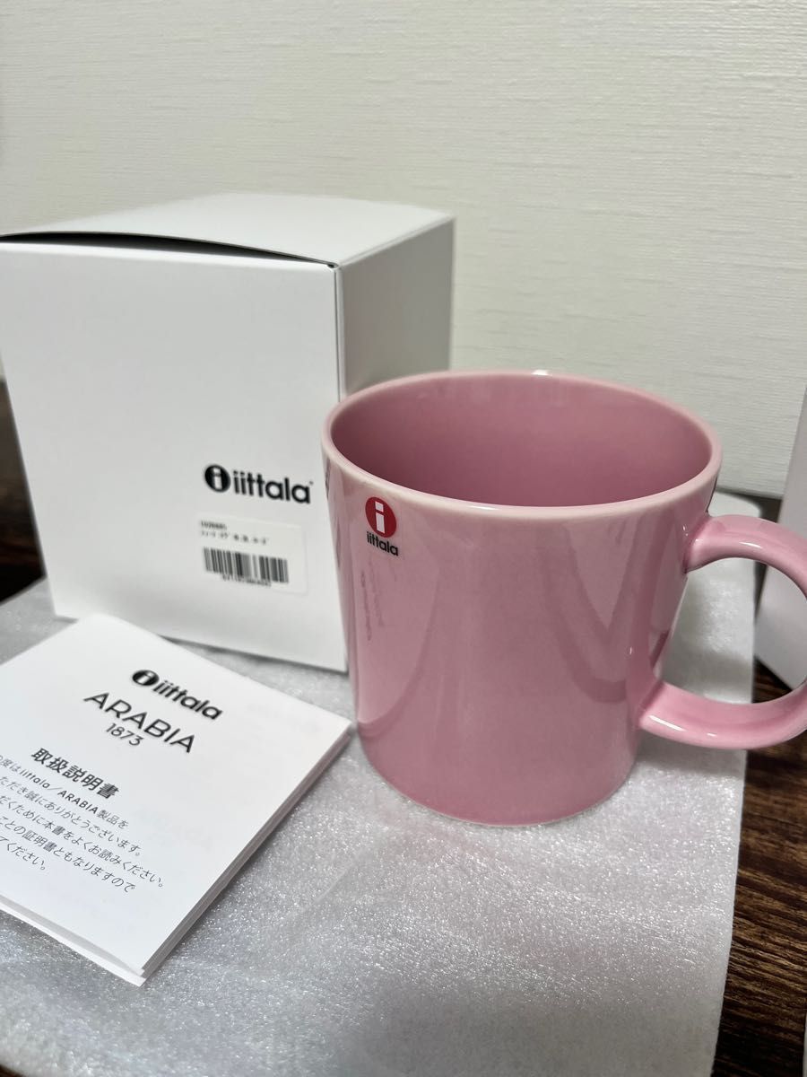 新品未使用　ティーマ／Teema マグ ローズ（イッタラ／iittala）2個セット