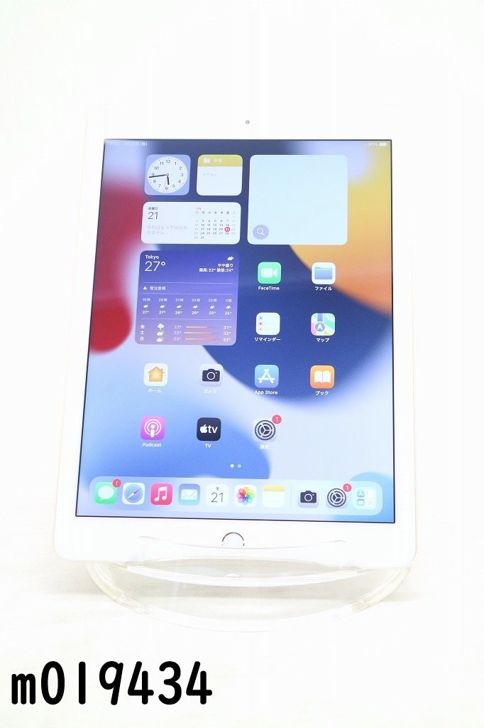安い ゴールド iPadOS15.7.6 16GB Wi-Fi+Cellular Air2 iPad Apple SIM