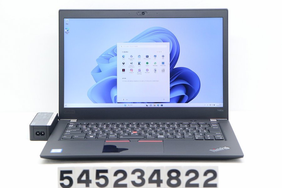 品質満点 Lenovo ThinkPad T480s Core i7 8650U 1.9GHz/16GB/1TB(SSD