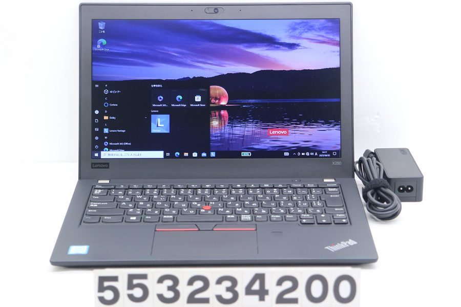 人気絶頂 X280 ThinkPad Lenovo Core 【553234200】 Webカメラ不良 1.6