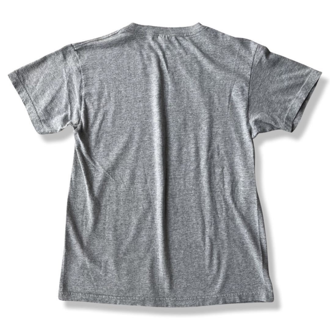 【ヴィンテージ】90s〜 NIKE(ナイキ) スウォッシュロゴ プリントTシャツ 実寸:Sサイズ程 USA製 アメリカ製 グレー 白タグ 半袖Tシャツ 古着