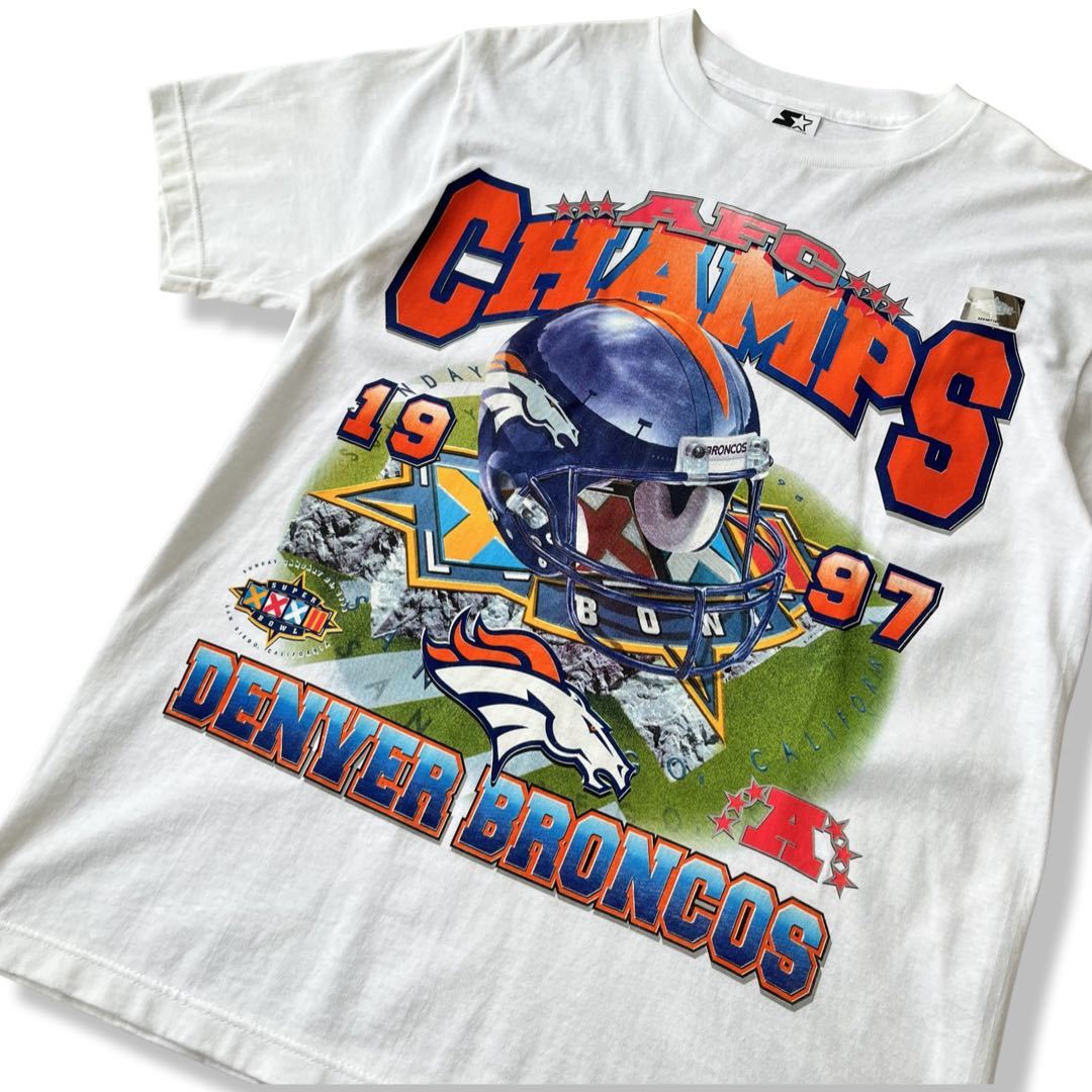 【ヴィンテージ】90s STARTER(スターター) NFL スーパーボウル プリントTシャツ L USA製 アメリカ製 半袖Tシャツ 古着 デッドストック_画像3