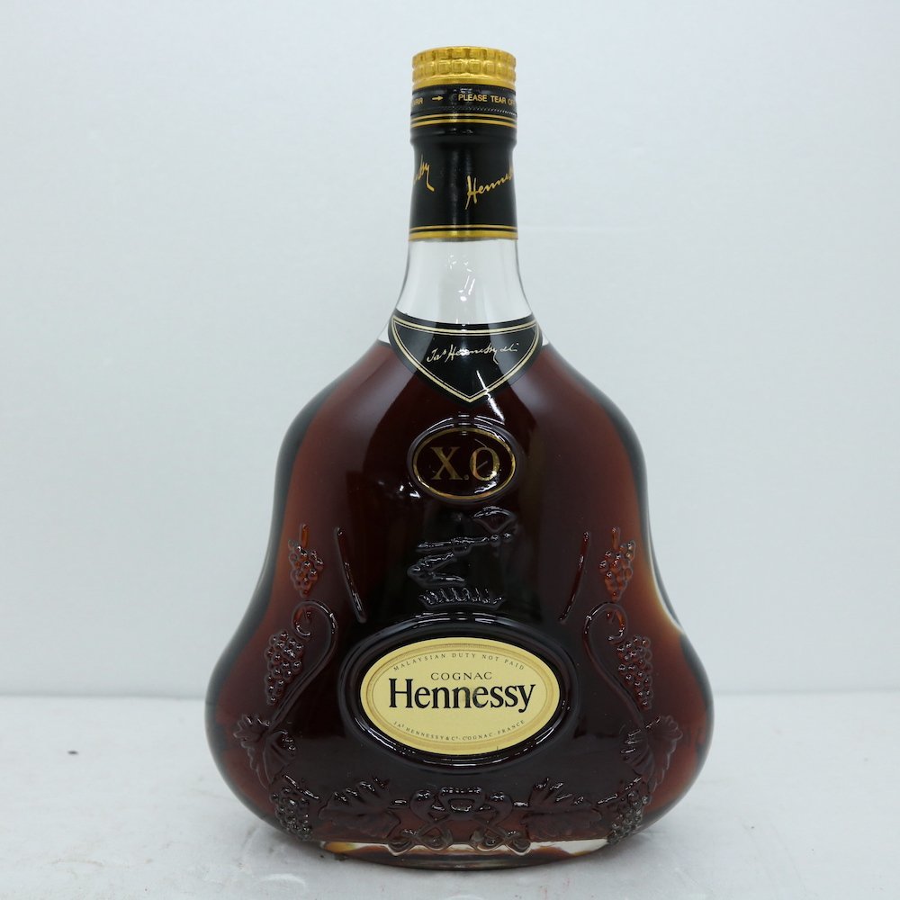 未開栓 Hennessy XO/ヘネシーXO 金キャップ クリアボトル 700ml 40