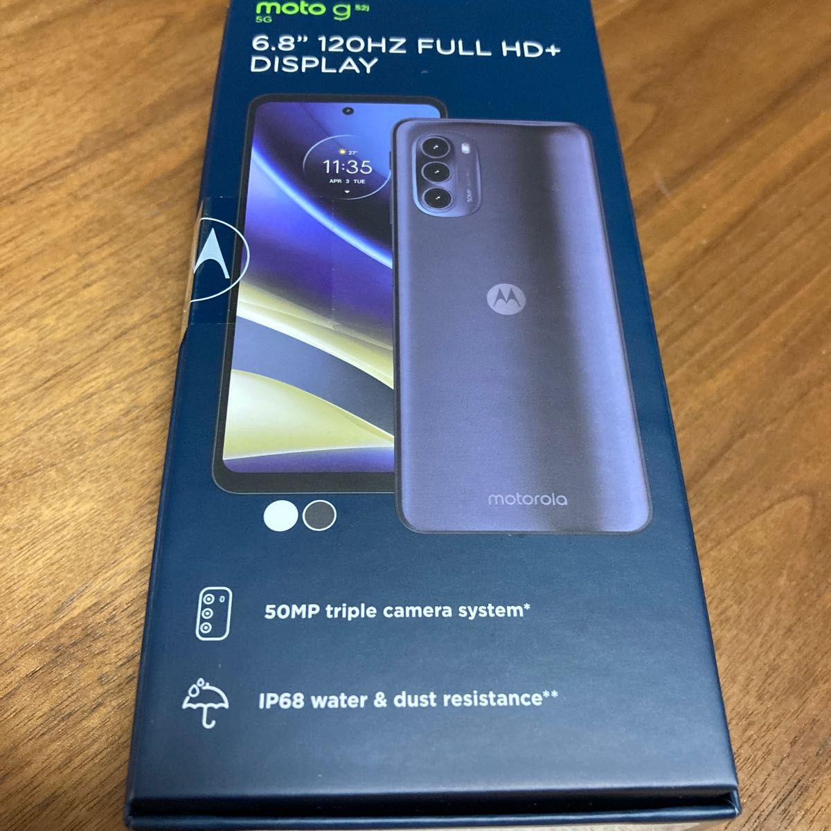 Motorola moto g52j 5G II SIMフリースマートフォン 8GB/128GB インク