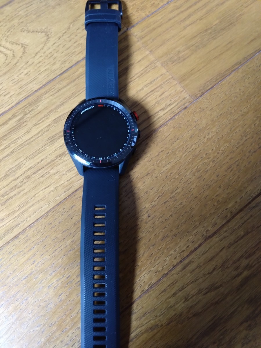 S62 ガーミン Garmin 美品 GARMIN ゴルフナビ BLACK - 일본구매대행