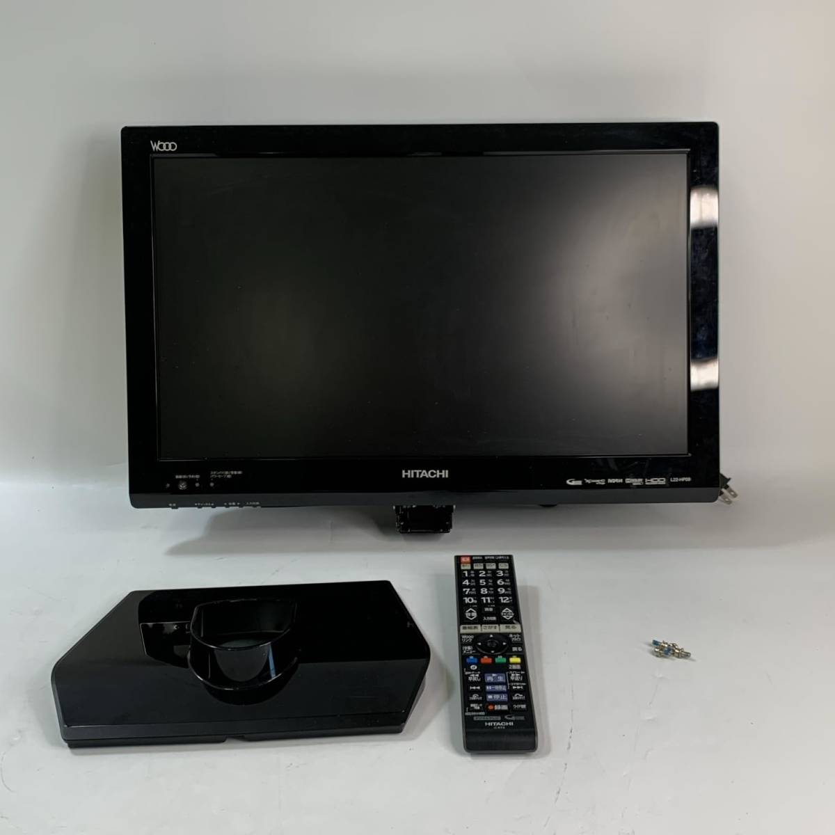 ヤフオク! - 日立 22V型 液晶テレビ 320GB Wooo HP09...