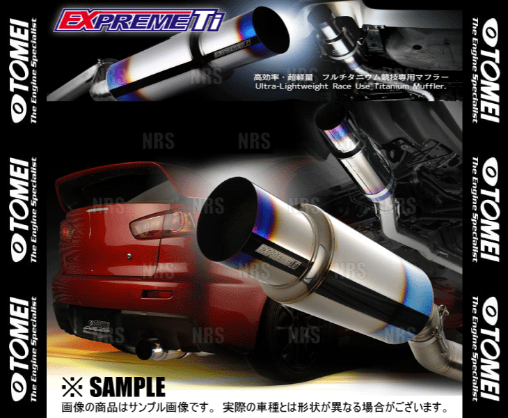 TOMEI 東名パワード EXPREME Ti エクスプリームTi チタンマフラー ランサーエボリューション10 CZ4A 4B11 (440027_画像2