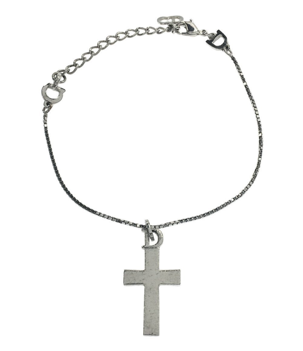クリスチャンディオール ブレスレット 十字架モチーフ クロスモチーフ レディース Christian Dior [1204]