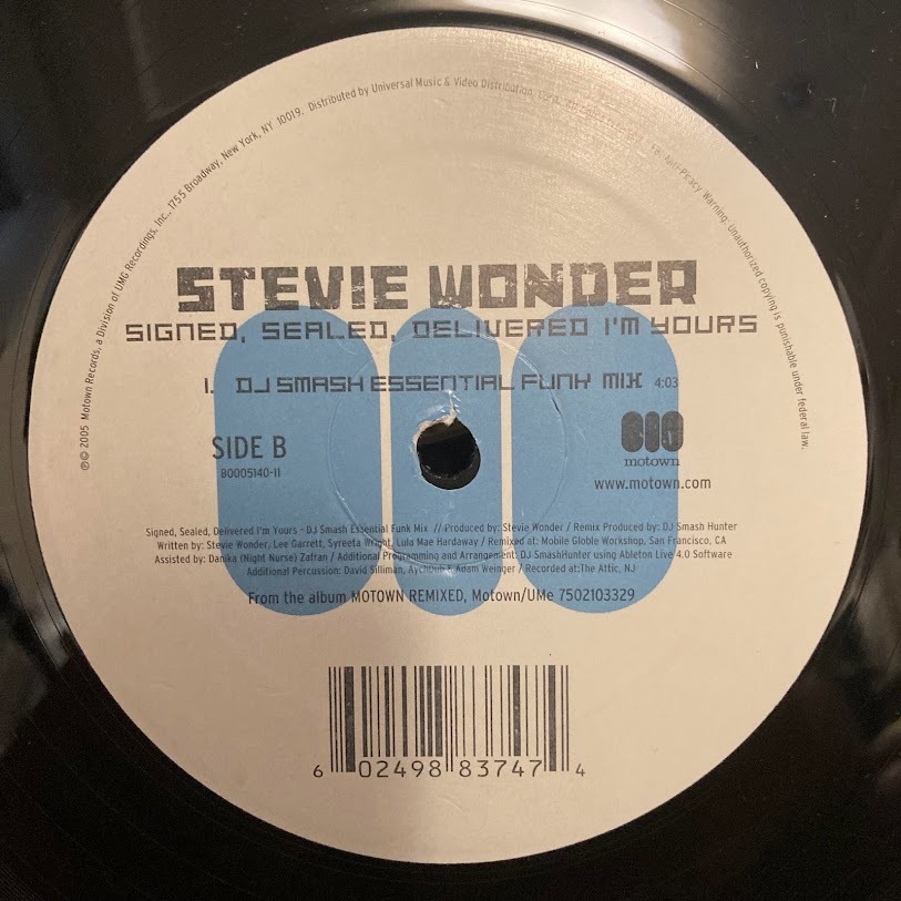 STEVIE WONDER / SO WHAT THE FUSS_画像3