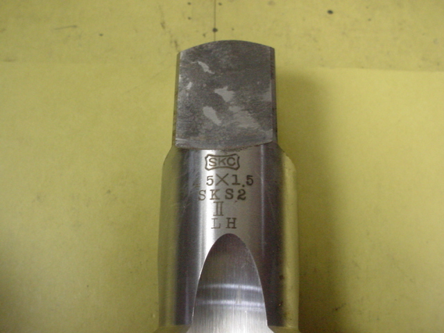 左ネジ用 M45*1.5 先タップ ミリ目 タップ 中古品 左ネジ用 M45*1.5 先タップ ミリ目 タップ 中古品