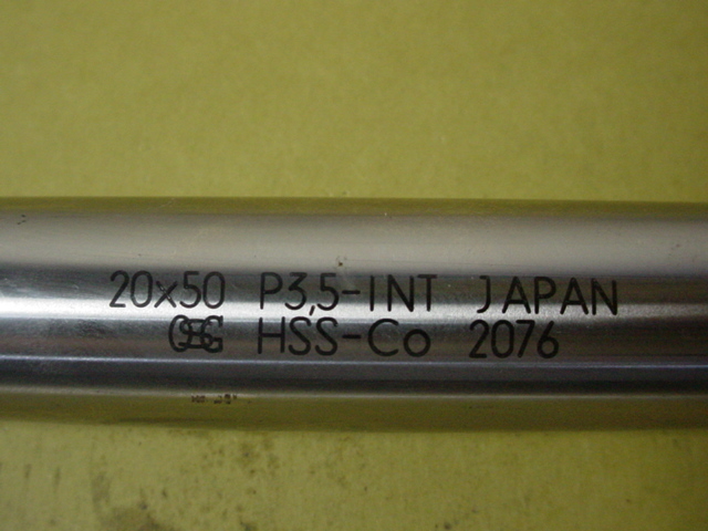 20*50 P3.5用 OSG MC プラネットタップ 中古品 ミリ目P3.5 20*50 P3.5用 OSG MC プラネットタップ 中古品 ミリ目P3.5
