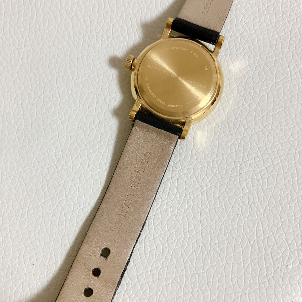 MARC BY MARC JACOBS マークジェイコブス　クォーツ腕時計　腕時計　レザー　ベイカー　　　　MBM1273