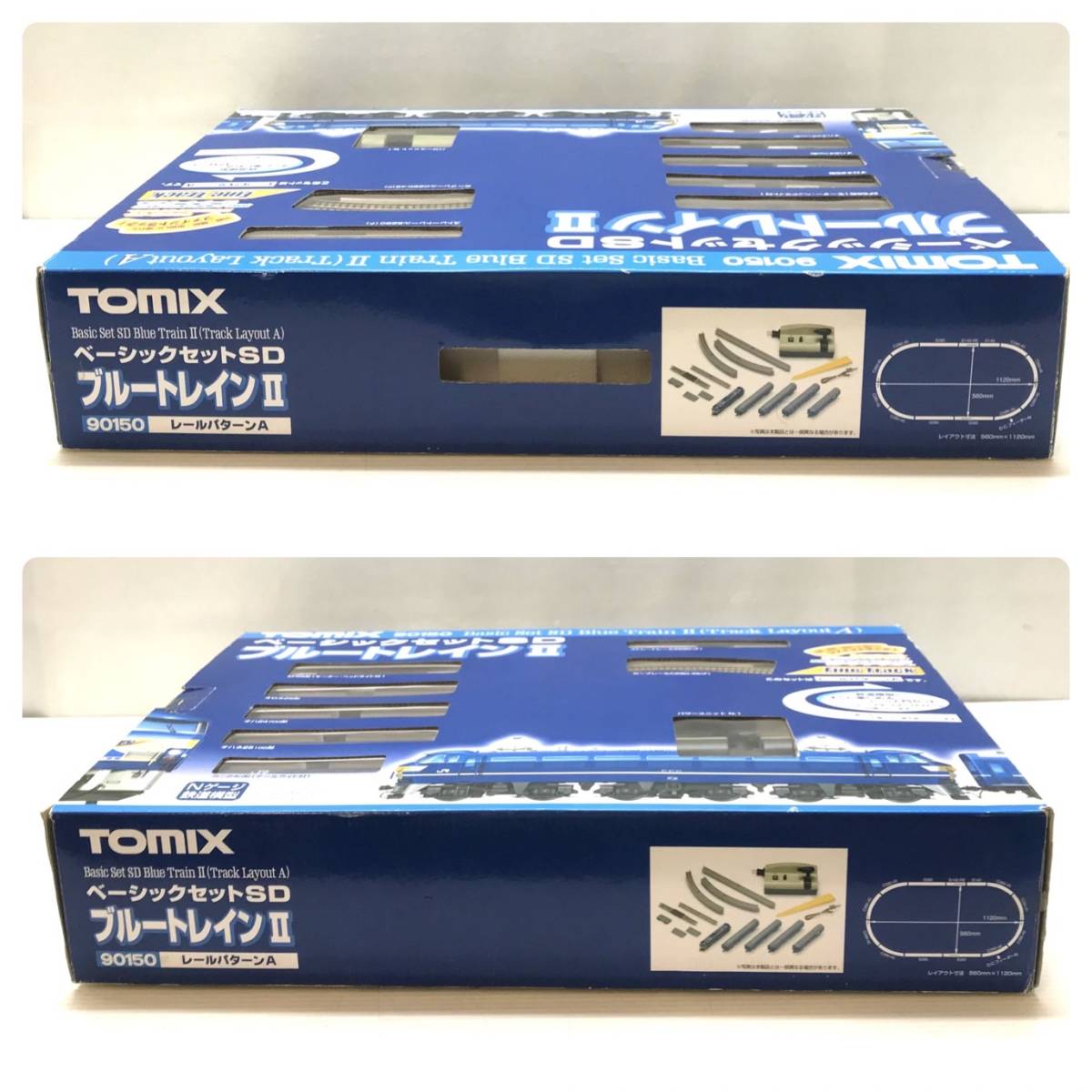 ★中古品★TOMIX トミックス 鉄道模型 Nゲージ 90150 ベーシックセットSDブルートレイン2_画像3