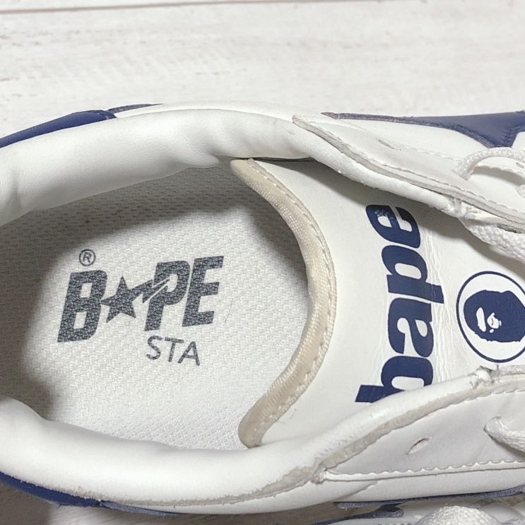 BAPE STA スニーカー 26/ベイプスタ A BATHING APE アベイシングエイプ ローカット_画像5