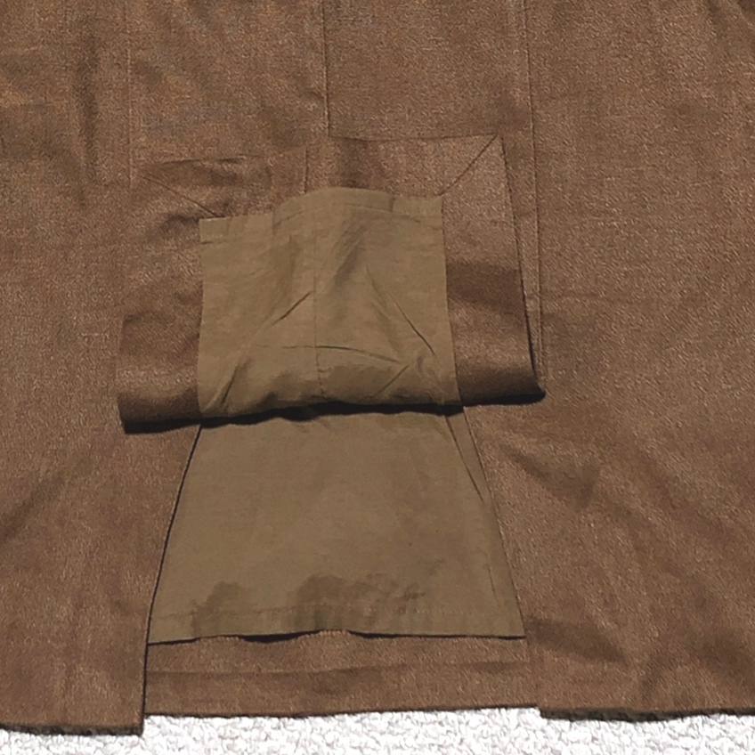 FENDI setup 42/ Fendi leather use skirt suit made in Italy 