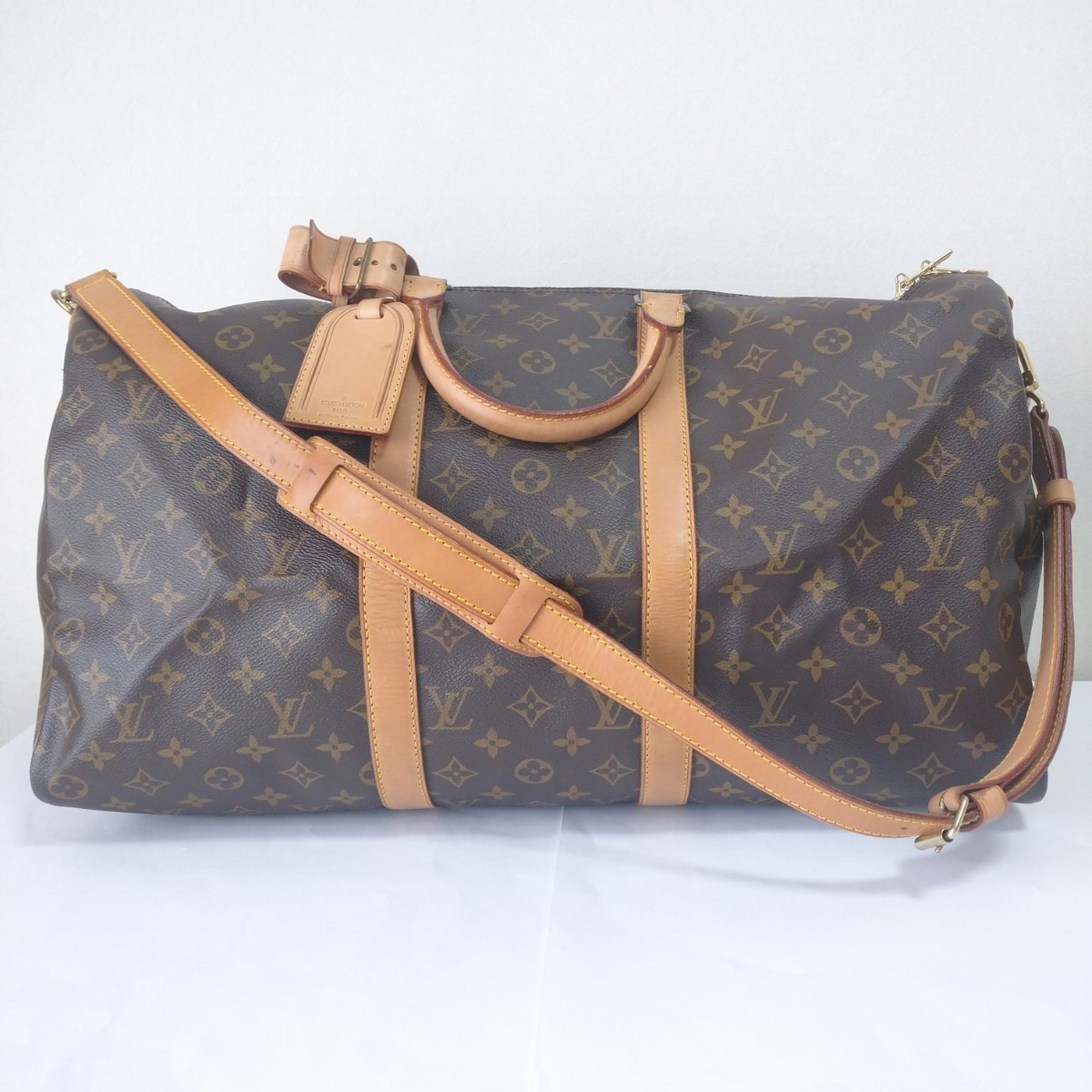 SALE/55%OFF】 LOUIS VUITTON ルイヴィトン キーポル50 バンド