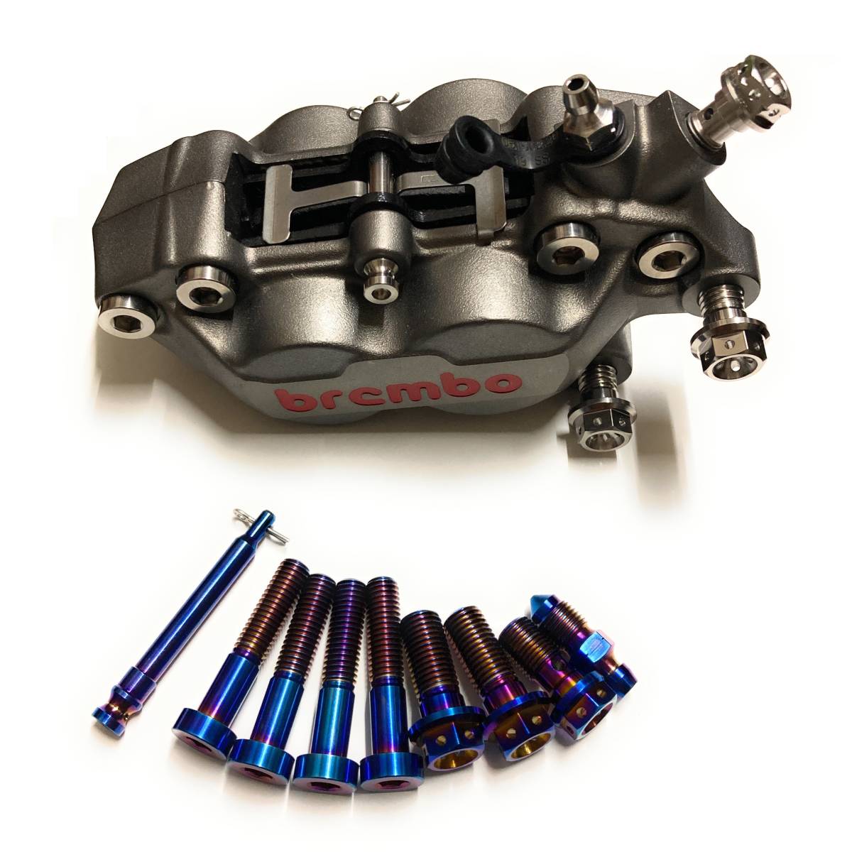 チタン ブレンボ brembo ブレーキキャリパー キャスティングキャリパー