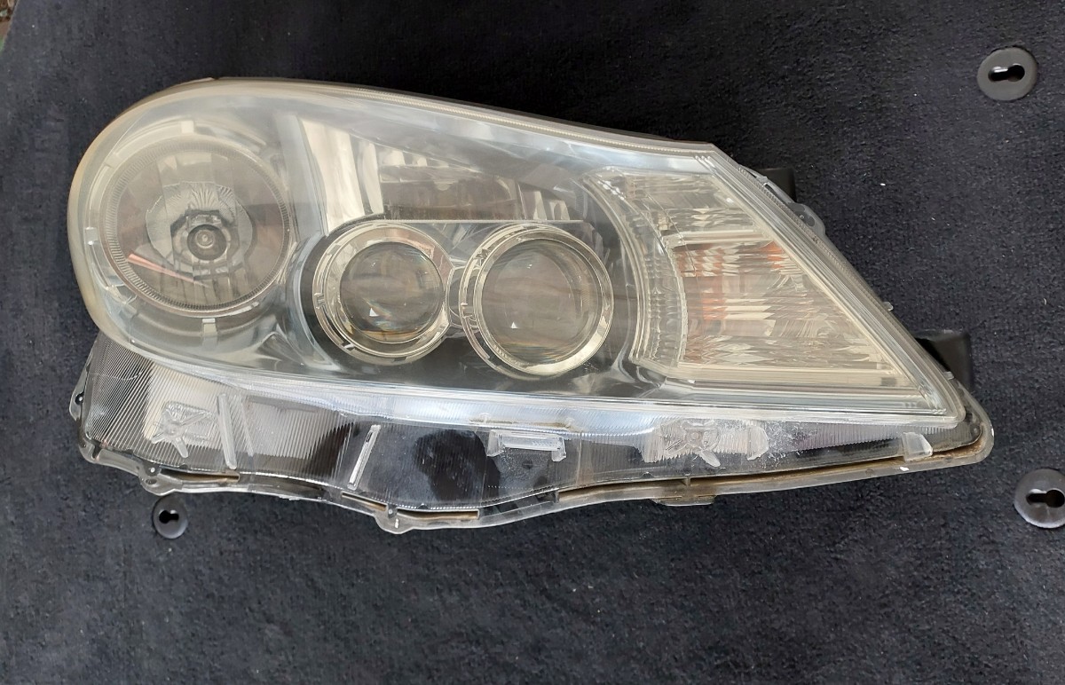 トヨタAZK10 サイ 純正 LEDヘッドライト右 ライトコントロール