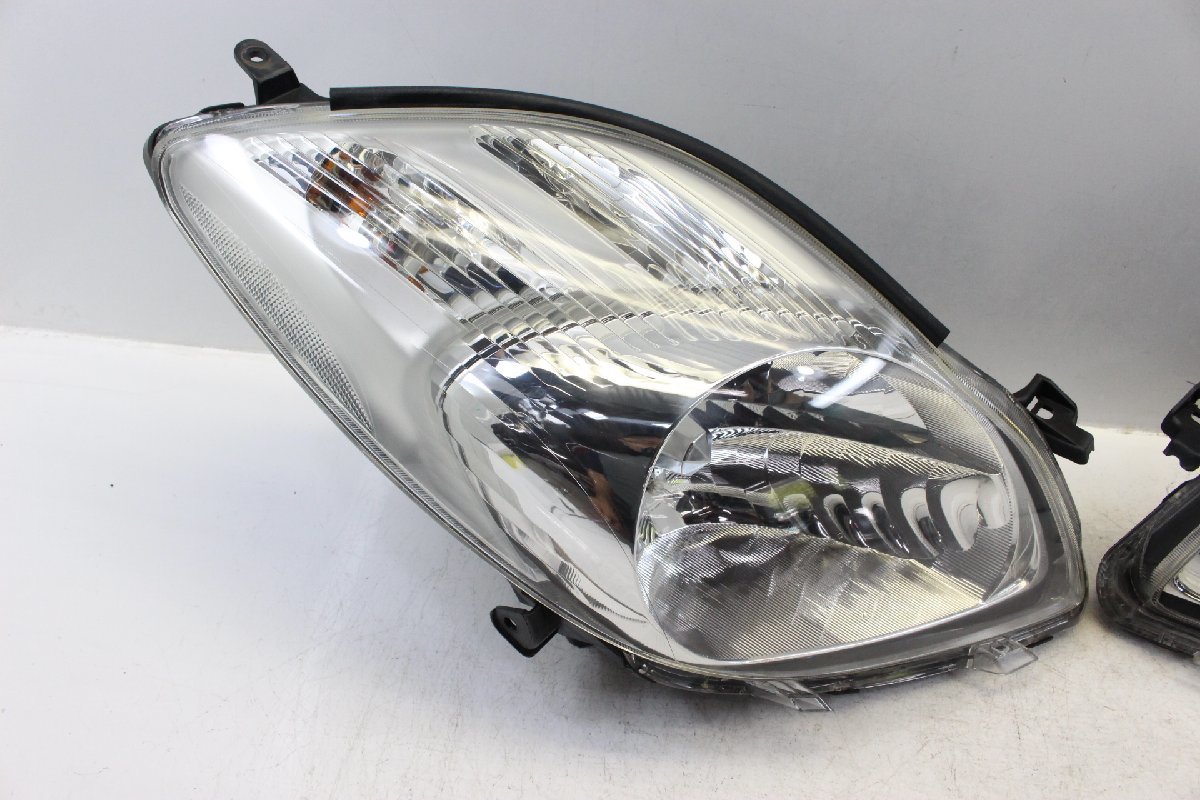 美品　ヴィッツ　SCP90　NCP90　後期　ヘッドライト　左右　イチコ　52-183　刻印A0　キセノン　HID　291184-291185_画像6