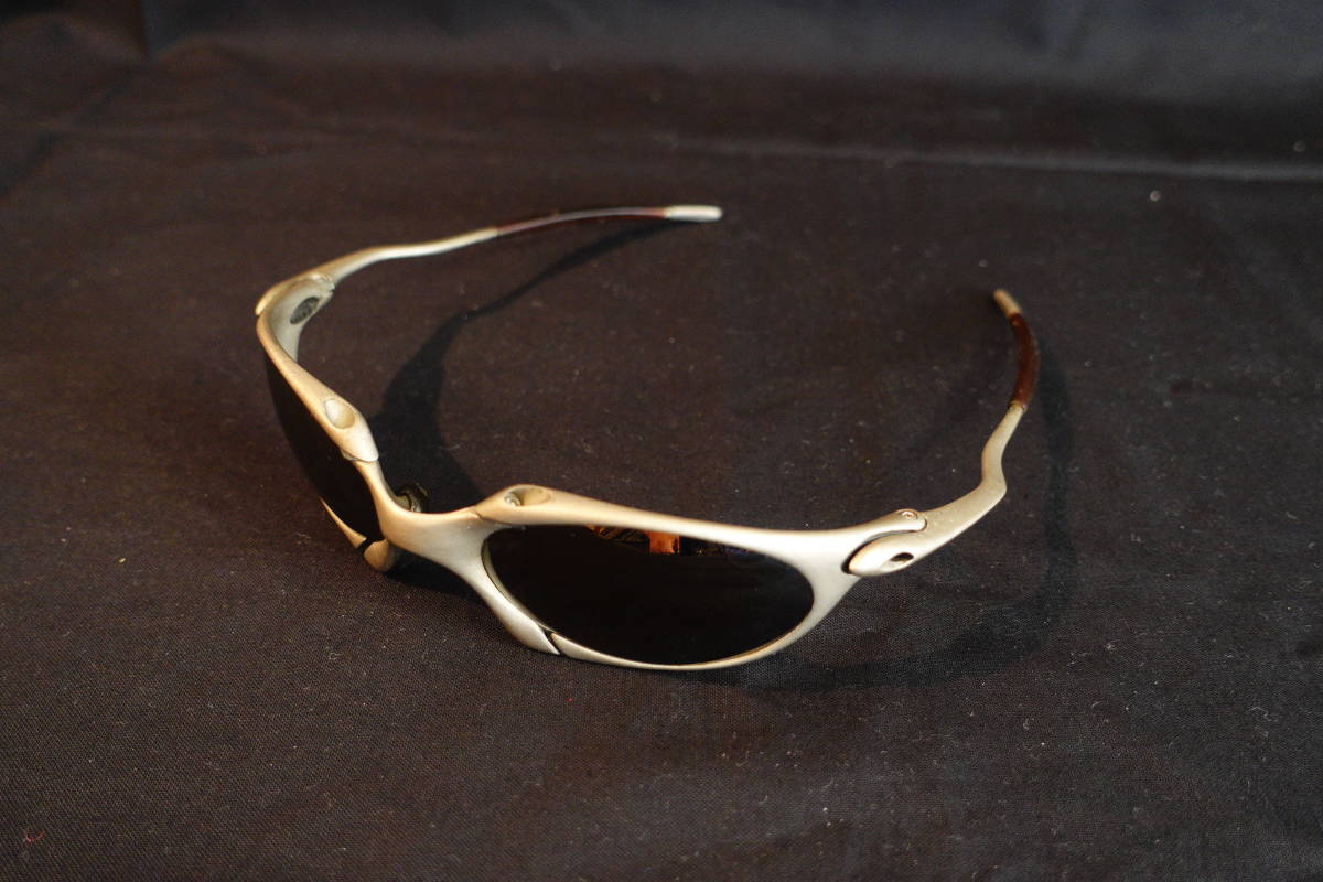 Oakley Juliet X Metal Titanium Gold Iridium Sunglasses