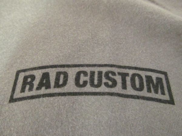 (54360)ラッドカスタム　RAD CUSTOM　キッズ　男の子　半端袖　Tシャツ　カットソー　カーキ　140㎝　USED_神経質な方の入札はご遠慮ください。