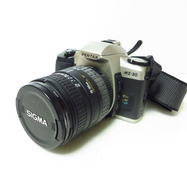 【お宝MA】PENTAX MZ-30 ペンタックス ボディ レンズ SIGMA シグマ ZOOM 28-105㎜ 1:3.8-5.8 UC-Ⅲ 現状品 AA-60_画像1