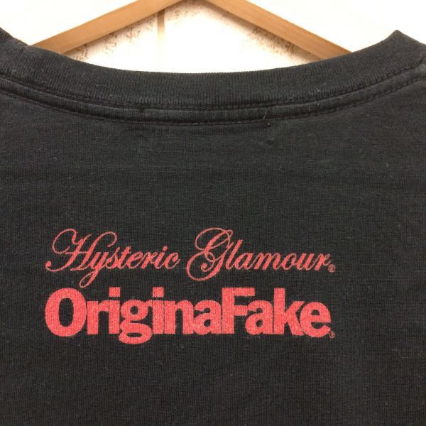 （ME）HYSTERIC GLAMOUR Hysteric Glamour原創假T卹黑色M 原文:(ME) HYSTERIC GLAMOUR ヒステリックグラマー Original Fake Tシャツ ブラック M