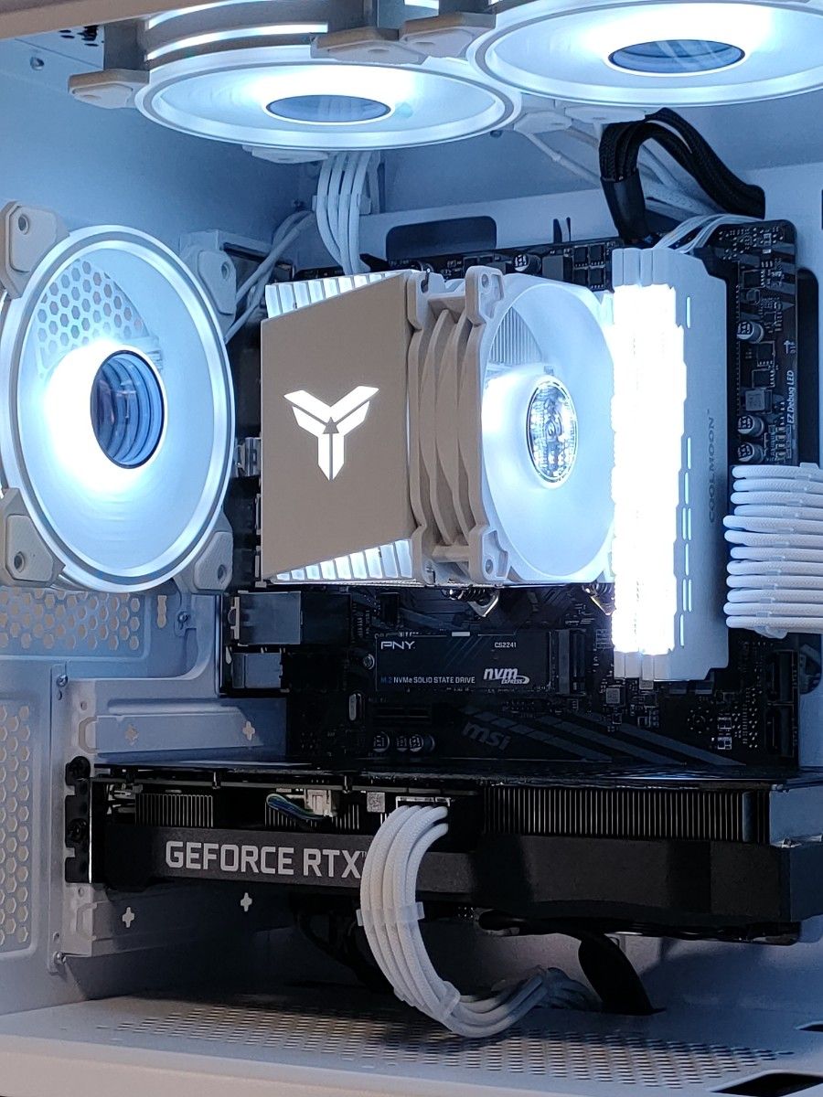 ホワイトゲーミングPC】RTX3060 Ryzen5 5500|PayPayフリマ