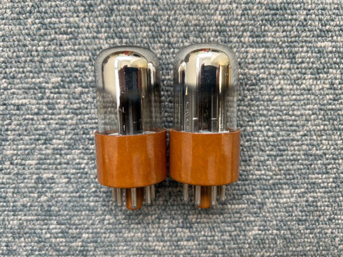 ◇◇SYLVANIA 6SN7WGT 真空管ペア完動品希少品電圧増幅管真空管アンプ