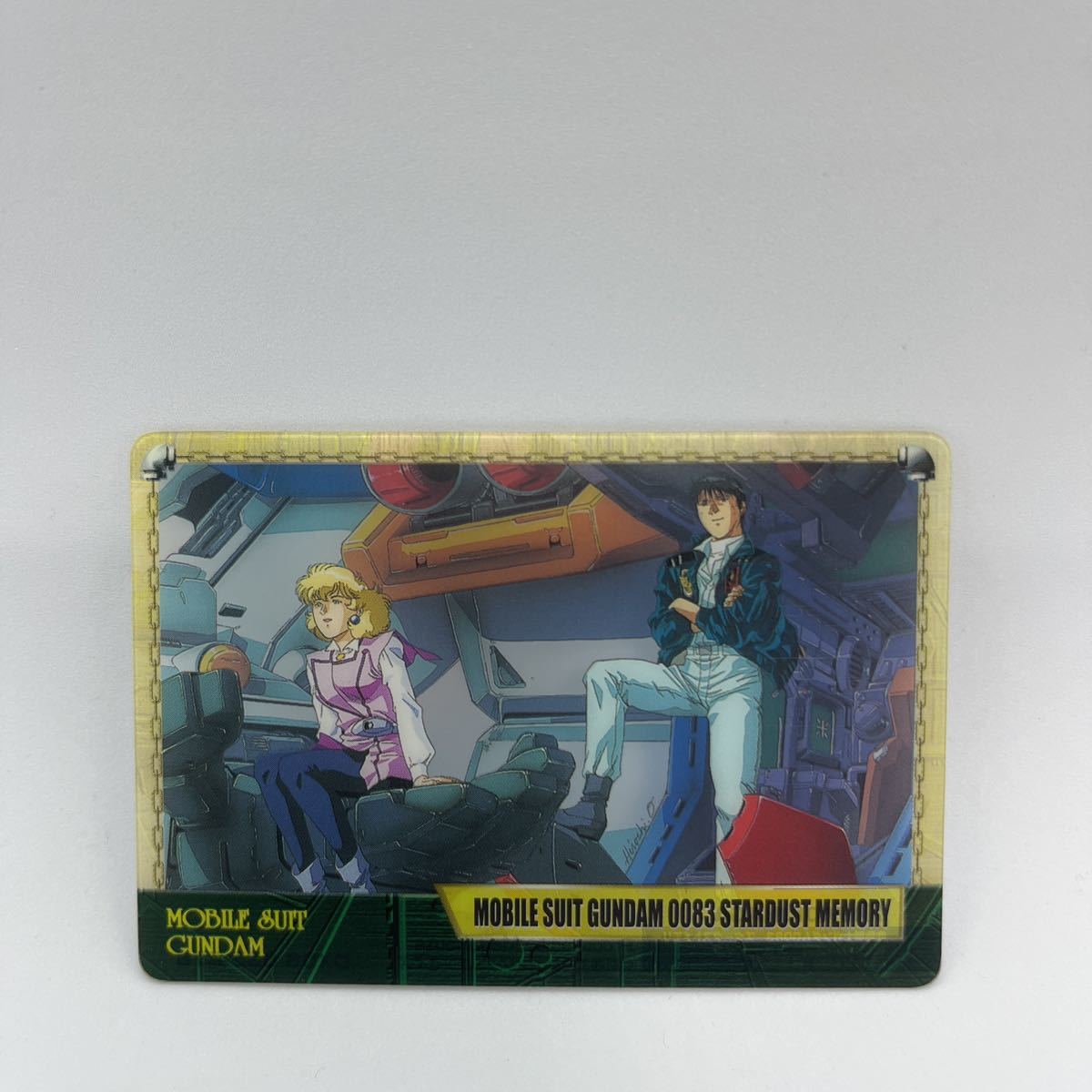 【中古】機動戦士ガンダム0083 スターダストメモリー ウエハース カード 森永 送料84 GUNDAM ガンダムウエハース DX06-035-278_画像1