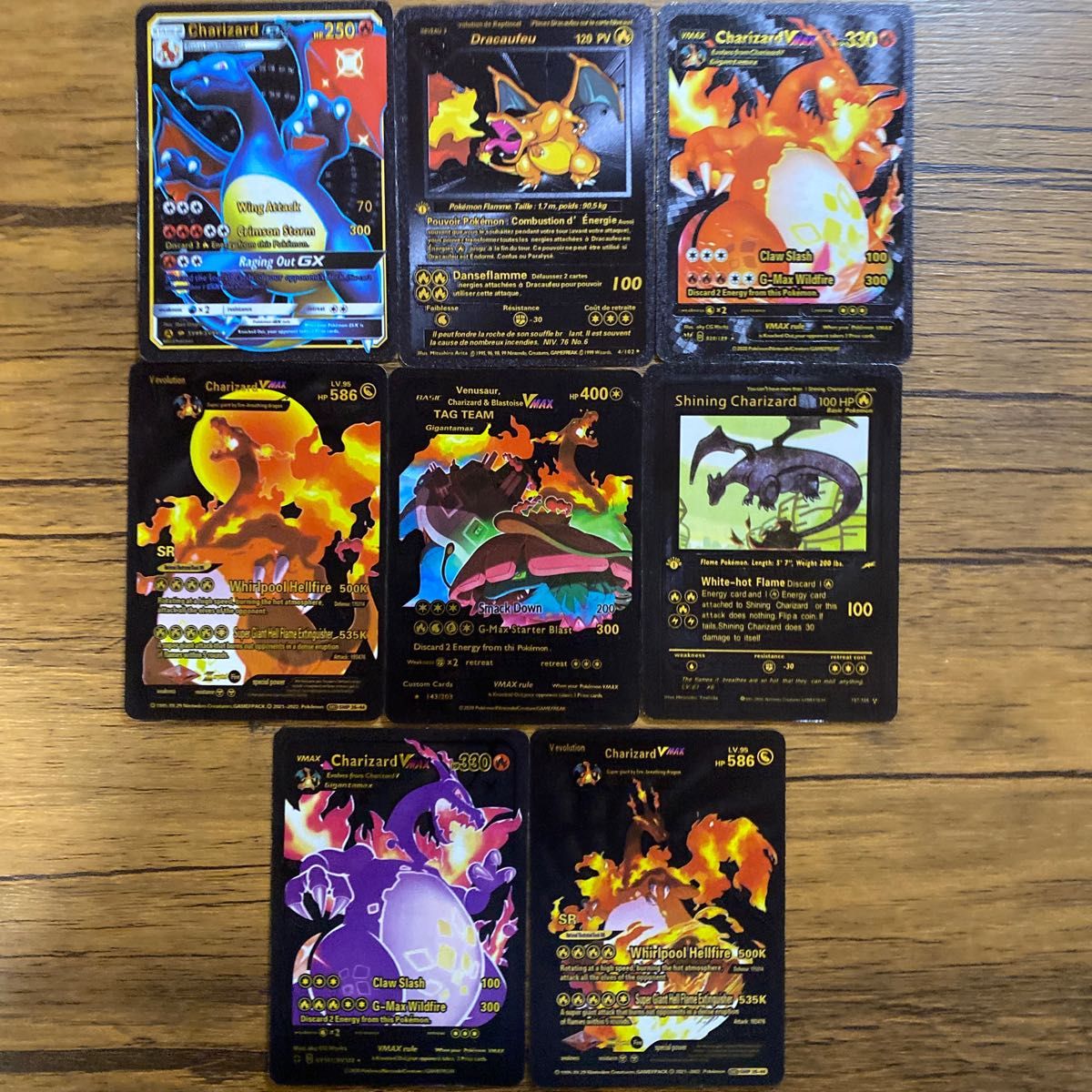ポケモンカード リザードン メタリック仕様 ゴールドカード 海外 ポケモンカード リザードン メタリック仕様 ゴールドカード 海外