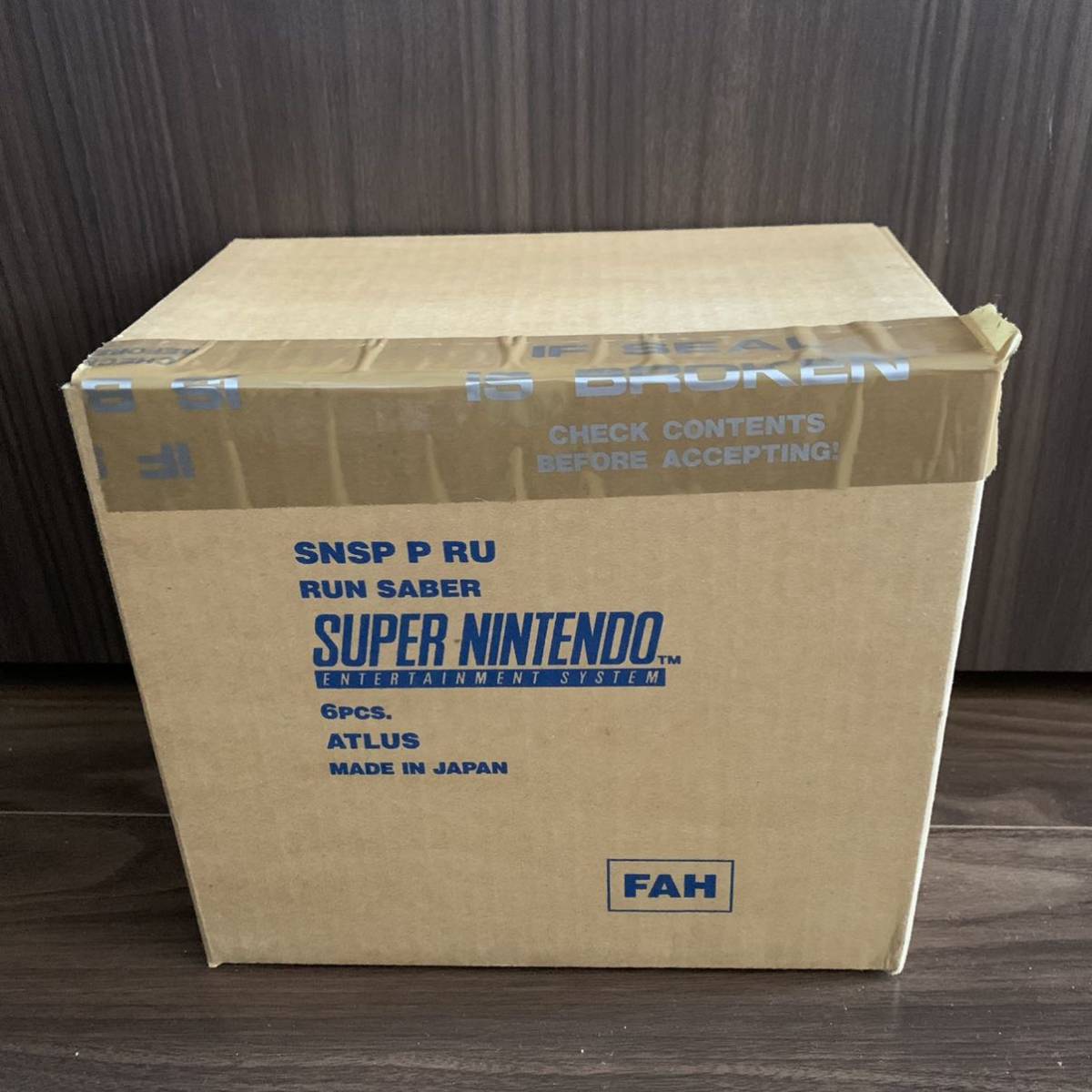 SNES スーパーニンテンドー　ソフト　ランセーバー　新品　海外版　ファミコン_画像1