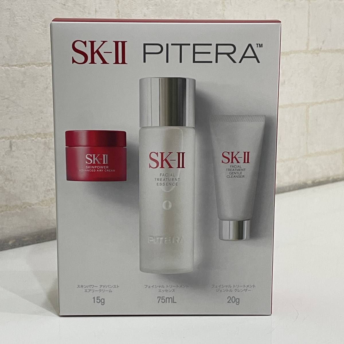 □新品/正規品□SK-II ピテラ ユース エッセンシャル セット 洗顔料20g