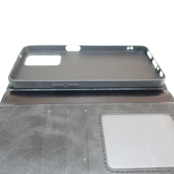 【2点セット】OPPO Reno 7A レザーケース+ブルーライトカットガラスフィルム 手帳型レザーケース 液晶保護 スマホケース オッポ_画像5