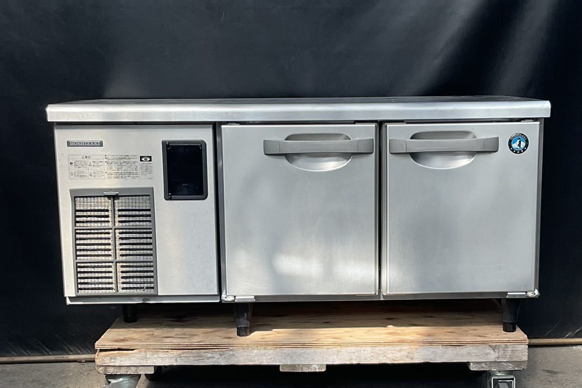 西濃運輸営業所どめ 2020年製 ホシザキ 業務用 低コールドテーブル RL-120SNCG-ML 外寸(mm)W1200×D600×H600 台下冷蔵庫　中古実働品_画像1