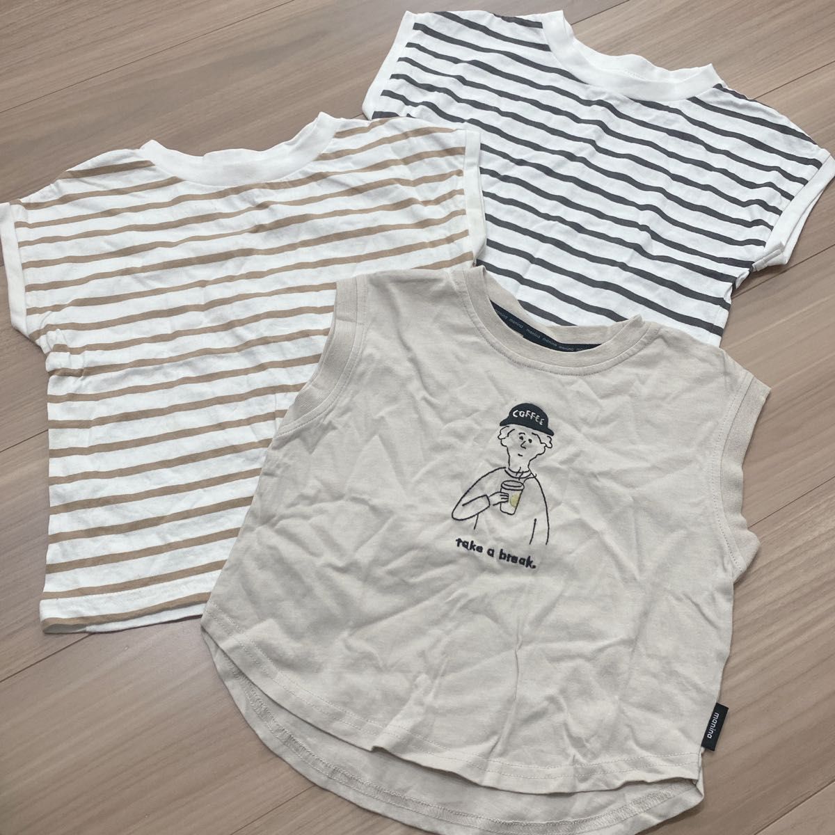 manina 西松屋 ノースリーブTシャツ 100 ※3枚セット