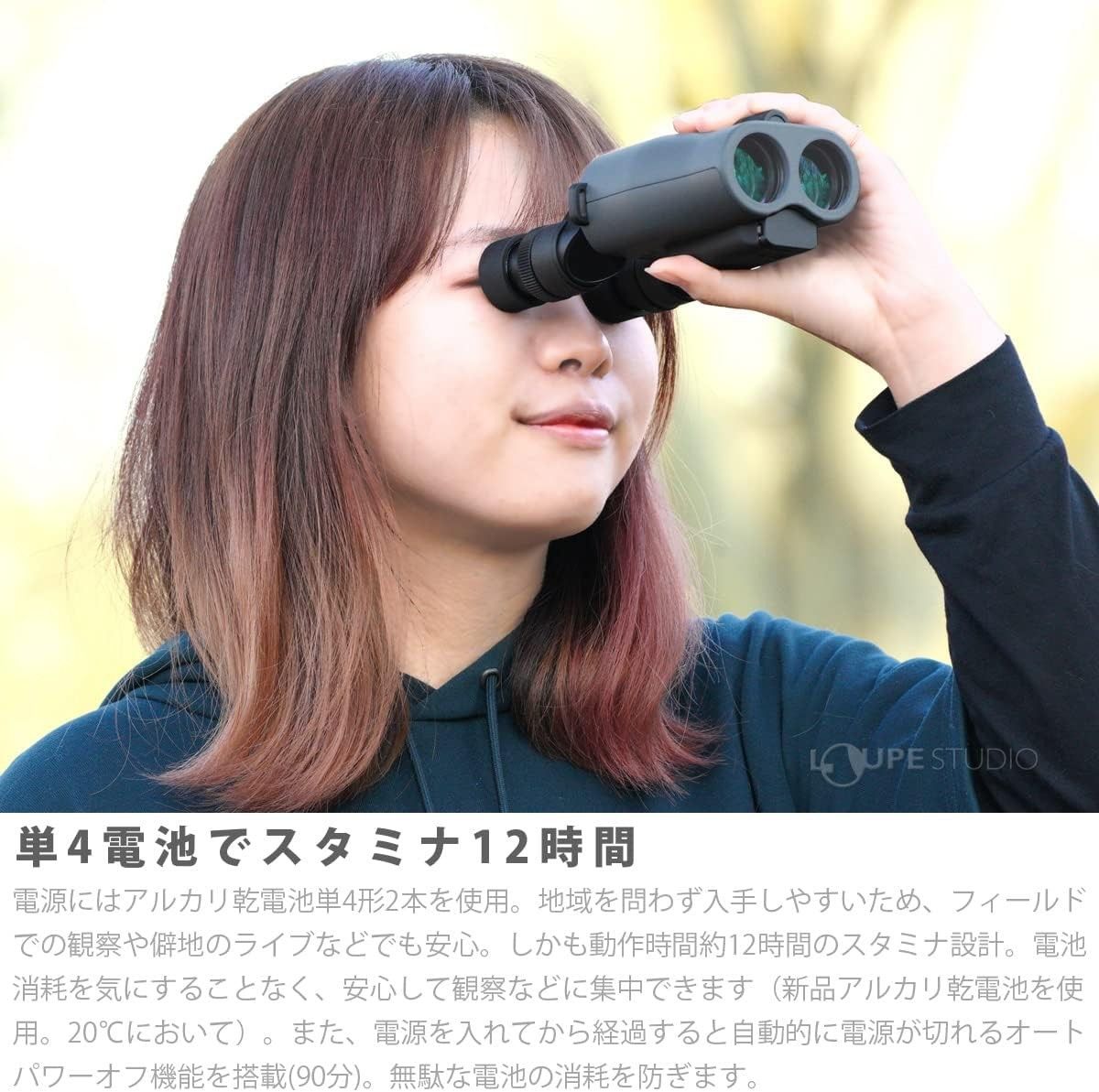 ビクセン(Vixen) 防振双眼鏡 ATERA II H12x30 アテラ2 チャコール