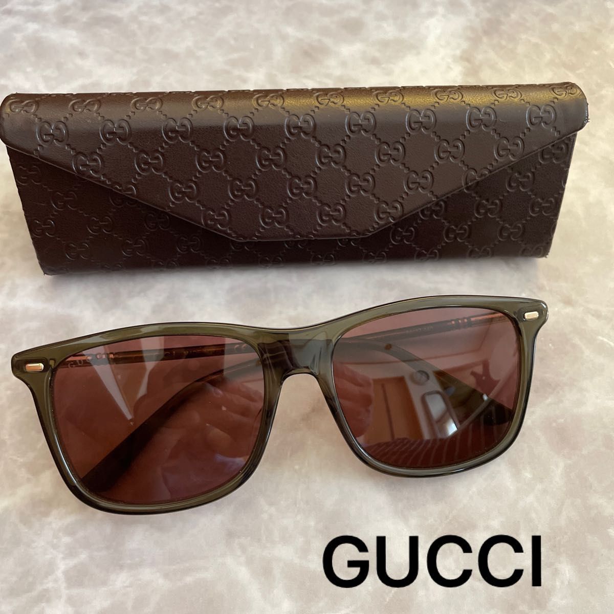 お値下げ　グッチ GUCCI サングラス メンズ GG0518S  美品