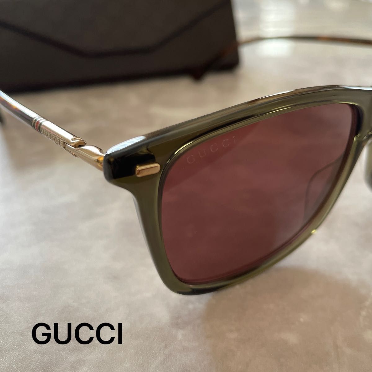 お値下げ　グッチ GUCCI サングラス メンズ GG0518S  美品