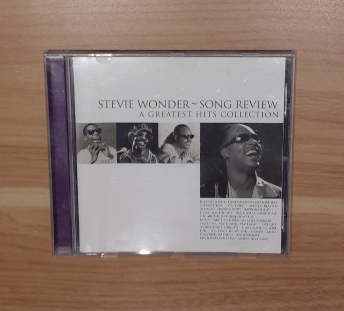 スティービー ワンダー SONG REVIEW A GREATEST HITS COLLECTION 音楽 CD コレクション STEVIE WONDER _画像1