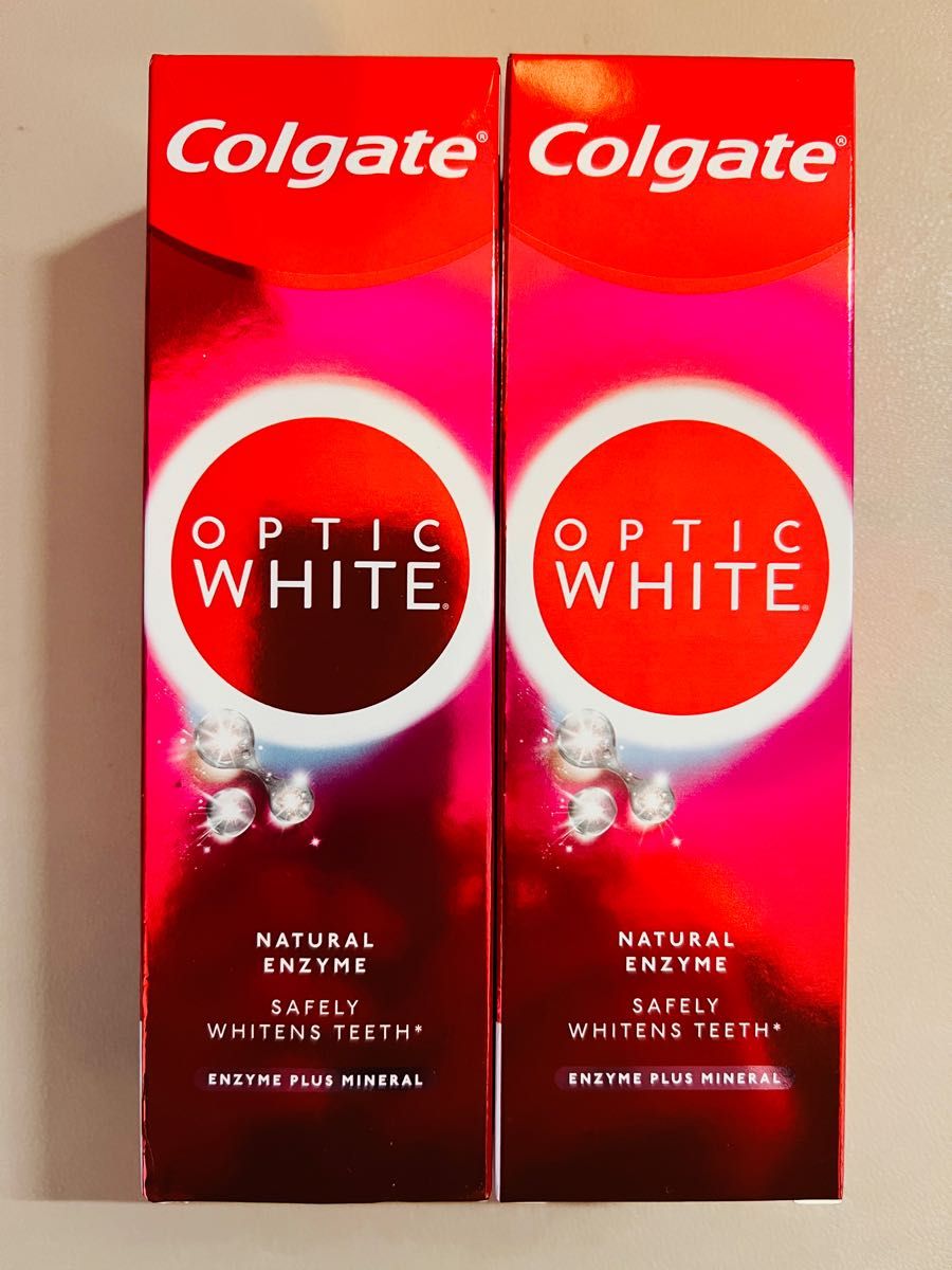 新品】コルゲート Colgate OPTIC WHITE ENZYME 80g x 2個|PayPayフリマ (2個セット)ート オプティックホワイト ミントプラスミネラル Colgate Optic White MINT PLUS MINERAL 100g×2本 海外直送品