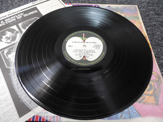 THE BEATLES ・ビートルズ / OLDIES (帯あり・国内盤) 　 　 LP盤・EAS-80557_画像6