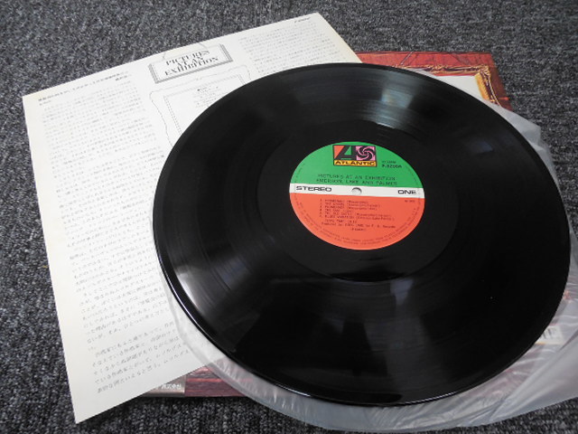 Emerson Lake & Palmer・エマーソン・レイク・パーマー / 展覧会の絵 (帯あり・国内盤) 　 　 LP盤・P-8200A_画像6