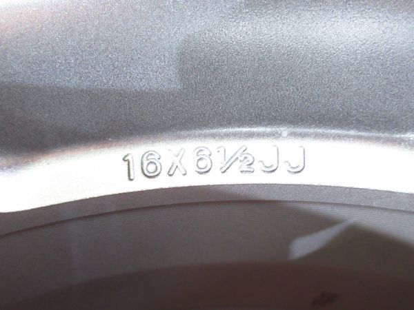 トヨタJZX90マークⅡ純正 6.5J-16 off+50 pcd114.3/5H ハブ径60ミリ １６インチアルミホイールのみ４本　ツアラーS/チェイサー/クレスタ_画像8