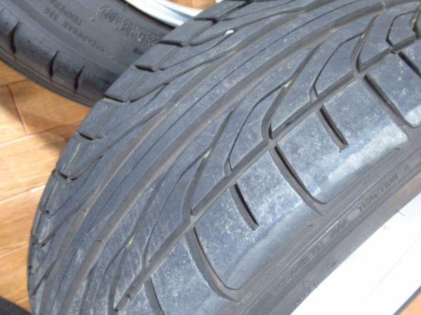 BBS RG703/RG704 8J-18+40/9J-18+42 pcd114.3/5H ダンロップ/ミシュラン 225/45R18 91W/245/45ZR18 100Y ラジアルタイヤ付き4本_画像9