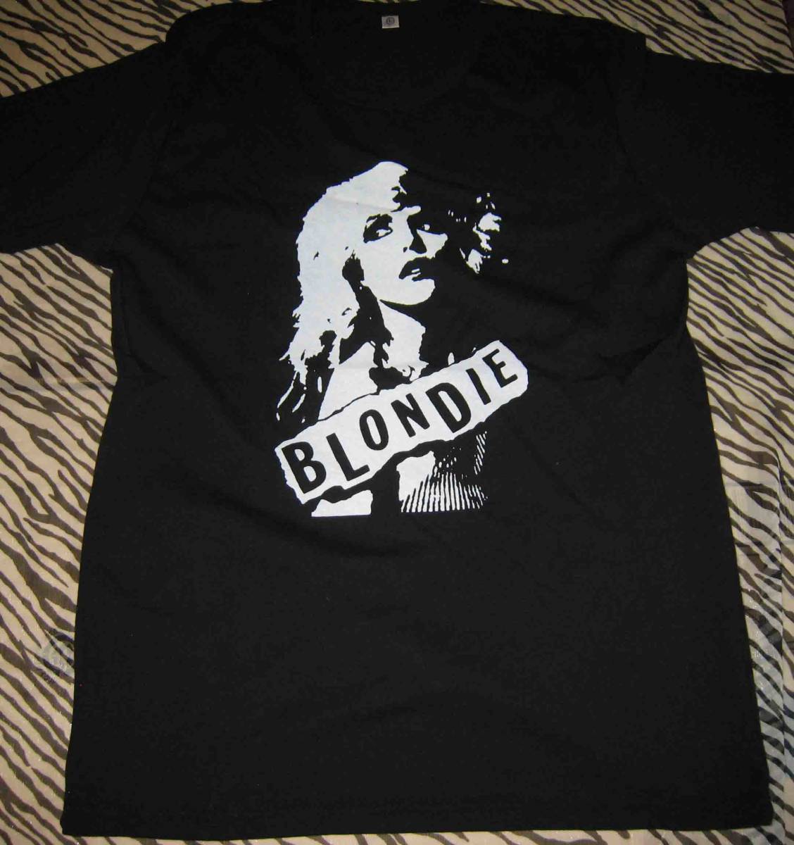 BLONDIE　ブロンディ　黒Tシャツ　L　コットン100％_画像2